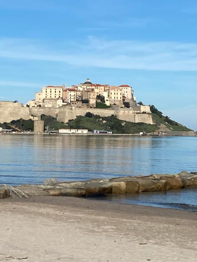 Duplex Calvi Direct Plage Extérieur photo
