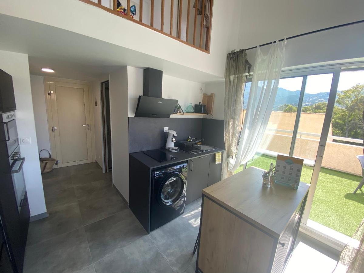 Duplex Calvi Direct Plage Extérieur photo